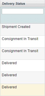 Delivery Status Column