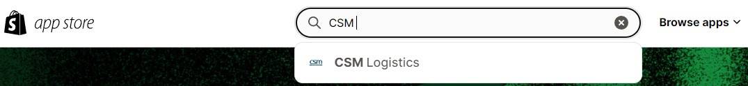 Discover the CSM Logistics App
